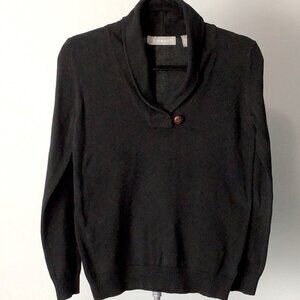LIZ CLAIBORNE Shawl Collar Sweater